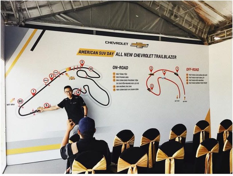Chevrolet Trailblazer dealer test drive event