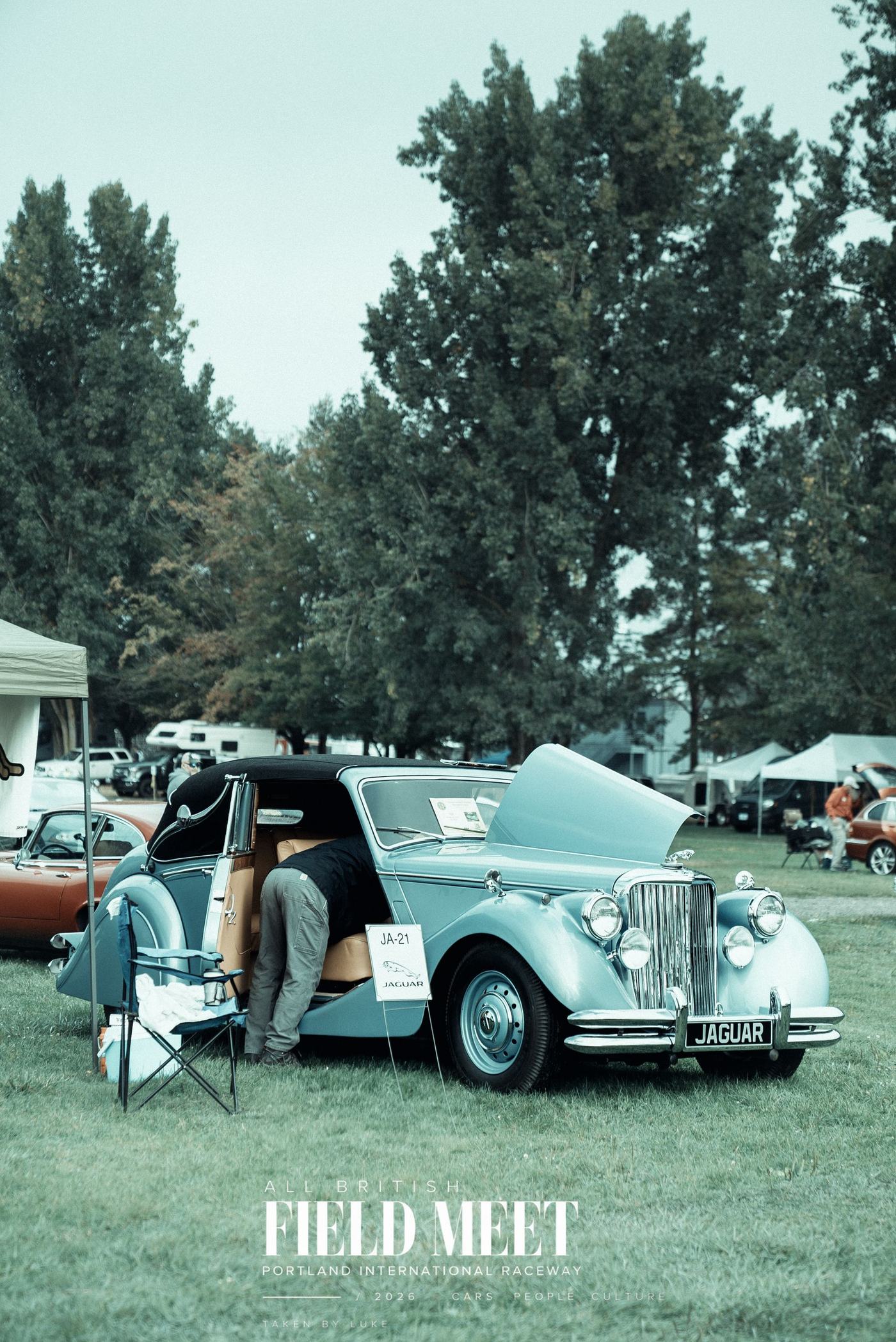 Classic Jaguar drophead